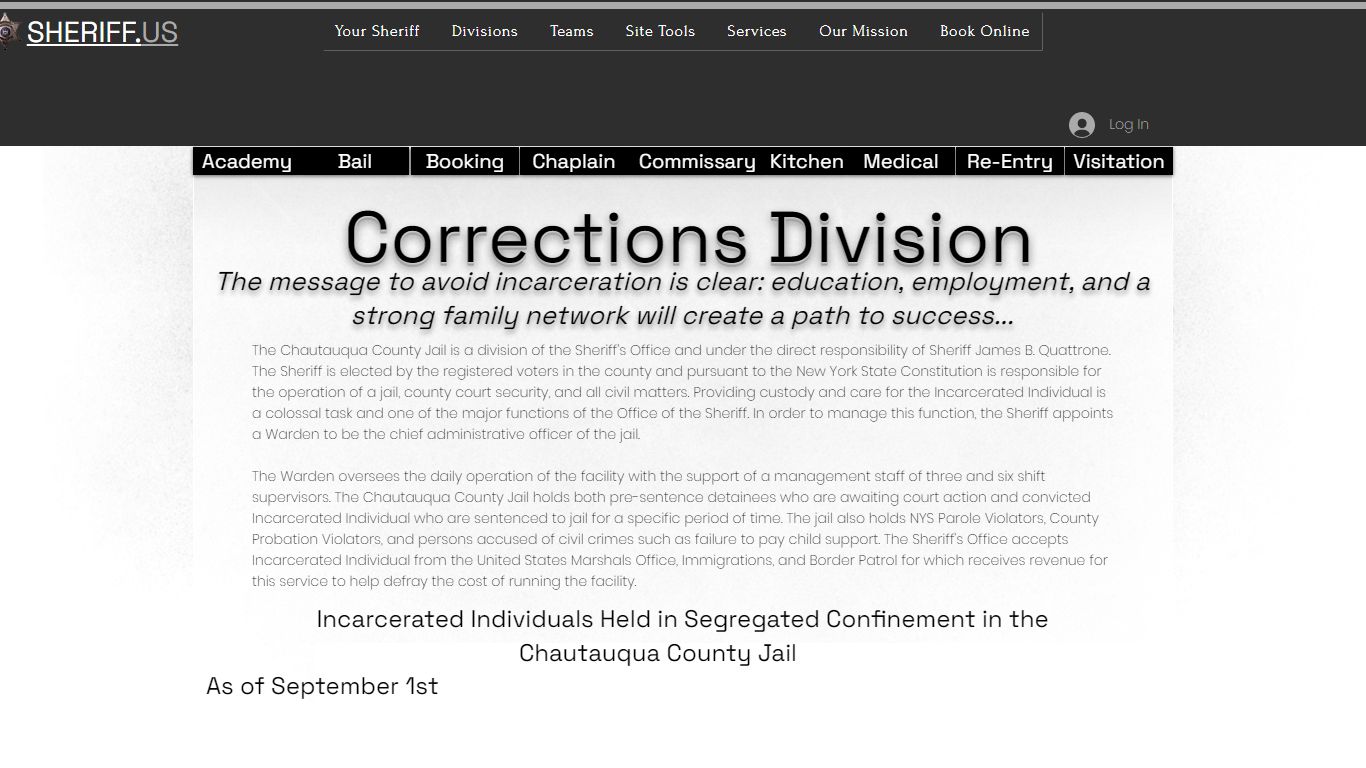 Corrections - ccso